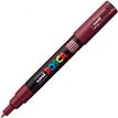 POSCA PC-1MC - Marcador - permanente - vino tinto - tinta pigmentada al agua - 0.7-1 mm - extrafino