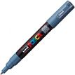 POSCA PC-1MC - Marcador - permanente - gris pizarra - tinta pigmentada al agua - 0.7-1 mm - extrafino