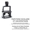 092399746232-Tampon métallique personnalisé avec 9 lignes de texte - zone d'impression 68 x 47 mm - Trodat Professi--6