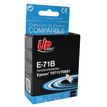 UPrint E-71B - 12 ml - tamaño XL - negro - compatible - refabricado - cartucho de tinta (alternativa para: Epson T0711, Epson T0891) - para Epson Stylus DX9400, SX115, SX215, SX218, SX415, SX515, SX610; Stylus Office BX310, BX610