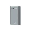 3664447135229-Agenda de poche Flex - 1 semaine sur 2 pages - 9,5 x 17,5 cm - gris - Oberthur--0