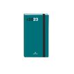 Oberthur Néa Flex 16 Pocket - Agenda - vista de la semana - 89 x 165 mm - papel blanco - tapa azul (paquete de 6)