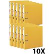 Exacompta Prem'Touch - Archivaor de anillas - ancho de la espina: 80 mm - para A4 Maxi - capacidad: 760 hojas - amarillo (paquete de 10)