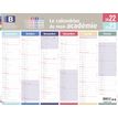 3108724300615-Bien s'organiser - Calendrier Zone B - 43 x 33,5 cm - Oberthur--0
