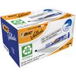 BIC Velleda ecolutions 1701 - Marcador - no permanente - para pizarra - azul - tinta con base de alcohol - 1.5 mm (paquete de 12)