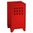 Casier de bureau avec pieds - 74 x 40 x 40 cm - rouge