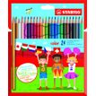 STABILO color Swano - Lápiz de color - colores surtidos - 2.5 mm (paquete de 24)