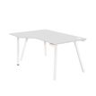 Gautier office Sunday - Mesa - rectangular curvado (izquierda) - gris
