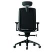 3700339877836-Fauteuil de bureau MTGA30X - accoudoirs en option - appui-tête en option - noir--3