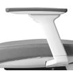 3700339878284-Paire d'accoudoirs fixes pour fauteuil CHARLIE - blanc--0