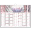 CBG Zen - Bank calendar - montaje en pared - 2020 - 7 meses en página - 405 x 550 mm - fecha