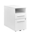 Caisson bout de bureau YES ! - Profondeur 80 cm - Blanc