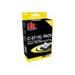 UPrint C-570/571XL PACK - Paquete de 5 - negro, amarillo, cián, magenta - compatible - refabricado - cartucho de tinta - para Canon PIXMA TS5051, TS5053, TS5055, TS6050, TS6051, TS6052, TS8051, TS8052, TS9050, TS9055