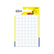 Avery - Etiqueta codificada en colores autoadhesiva - blanco (paquete de 490)