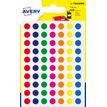 Avery - Etiqueta codificada en colores autoadhesiva - colores variados (paquete de 420)