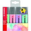 4006381492867-STABILO BOSS ORIGINAL Pastel - Pack de 4 surligneurs - couleurs assorties--0