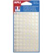 3270241006018-Apli Agipa - 308 Pastilles adhésives - argent - diamètre 8 mm - réf 100601--0