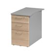 Gautier office JAZZ+ - Pedestal - 3 cajones - madera aglomerada - verde haya