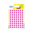 Avery - Etiqueta codificada en colores autoadhesiva - rosa (paquete de 490)