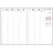 3664447085876-Eton - Agenda 1 semaine sur 2 pages - 22 x 30,7 cm - disponible dans différentes couleurs - Oberthur--4