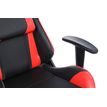3760185028813-Fauteuil gamer SPORTING - accoudoirs réglables - noir et rouge--5