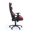 3760185028813-Fauteuil gamer SPORTING - accoudoirs réglables - noir et rouge--7
