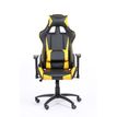 3760185028981-Fauteuil gamer SPORTING - accoudoirs réglables - noir et jaune--2