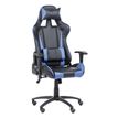 3760185028998-Fauteuil gamer SPORTING - accoudoirs réglables - noir et bleu--1
