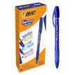 BIC Gel-ocity illusion - Bolígrafo - no permanente - azul - tinta de gel - 0.7 mm - medio (paquete de 12)