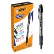 BIC Gel-ocity illusion - Bolígrafo  - negro - tinta de gel - 0.7 mm - medio - retractil 