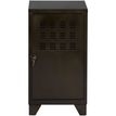 Casier de bureau avec pieds - 74 x 40 x 40 cm - noir vernis