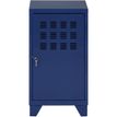 Casier de bureau avec pieds - 74 x 40 x 40 cm - bleu nuit nacré