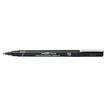 UNI PIN - Feutre fin - pointe brush - noir