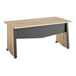 Gautier office MAMBO - Mesa - rectangular - sonoma - sonoma base