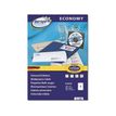 europe100 ELA036 - Papel - adhesivo permanente - blanco - 105 x 70 mm 800 etiqueta(s) (100 hoja(s) x 8) etiquetas para usos múltiples