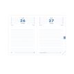 3371010423828-Agenda Fidji Gris 1 Jour par page 12X17cm Quo Vadis --1