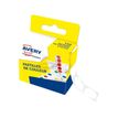 Avery - Etiqueta codificada en colores autoadhesiva - blanco (paquete de 150)