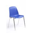 OfficePro CHARLOTTE - Silla - polipropileno - azul