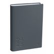 Quo Vadis Eurotextagenda Touch - Planificador - página de día - costura de separación - 120 x 170 mm - papel blanco - cubierta gris antracita