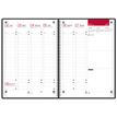 3147280167393-Agenda Oxford Heritage - 1 semaine sur 2 pages - 15 x 21 cm - différentes couleurs disponibles - Hamel--4