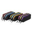3135250981001-Trousse rectangulaire Trizip tricolore - 3 compartiments - disponible dans différentes couleurs - Exclusivité Bureau--1