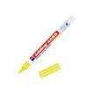edding 4085 - Marcador - no permanente - para cristal, espejo, pizarra - amarillo neón - opaco - tinta líquida al agua - 1-2 mm