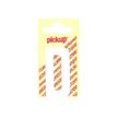 PICKUP LETTERING MONO Nobel - Etiqueta autoadhesiva - preimpreso: D - blanco mate