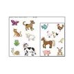 8410782128250-Apli - 28 maxi gommettes - animaux-Avant-0