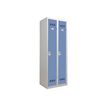 Pierre Henry Clean Industry - Taquilla - 2 baldas - 2 Puertas - gris, azul