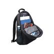 3567041350749-PORT Designs Sydney - Sac à dos pour ordinateur portable 13,3-14'' - noir-Angle gauche-2