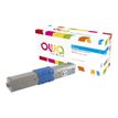 OWA - Cián - compatible - refabricado - cartucho de tóner - para OKI MC332dn, MC342dn, MC342dnw, MC342w; C301dn, 321dn