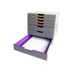 DURABLE VARICOLOR 7 - Armario de cajones - 7 cajones - para Letter, A4, C4, Folio