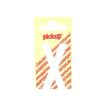 PICKUP LETTERING MONO Nobel - Etiqueta autoadhesiva - preimpreso: X - blanco mate