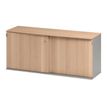3483600784742-Crédence JAZZ+ - L160 x H74 x P48 - 2 portes coulissantes - Hêtre-Angle droit-0